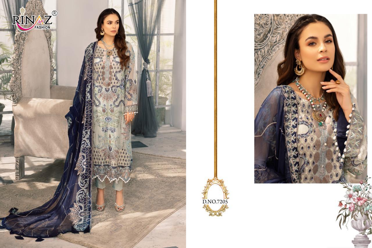 Rinaz Jazmin 16  Latest Fancy Designer Pakistani Salwar Suit Collection